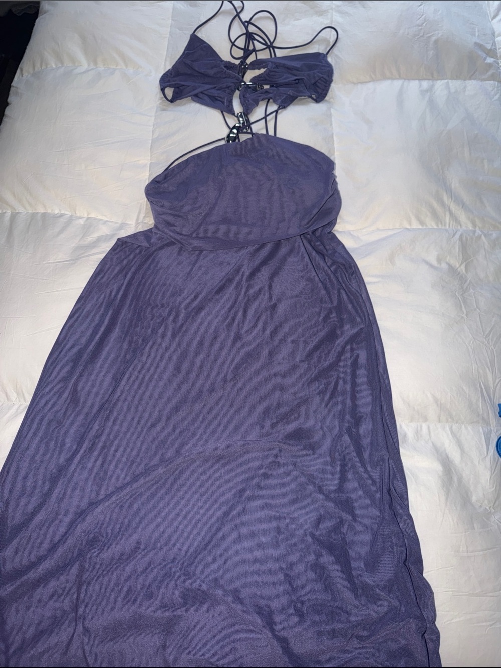Jaded London Amara Strappy Maxi Dress with Metal Trims